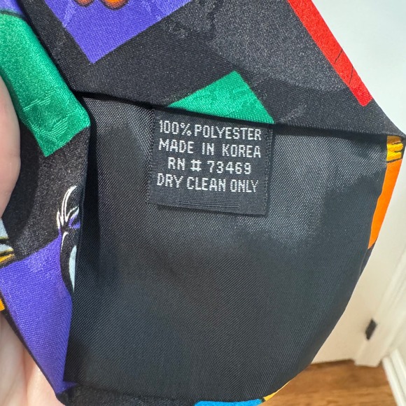 Looney Tunes Neck Tie Bugs Bunny Daffy Duck‎ Sylvester Tweety Bird 1993 - Picture 4 of 7